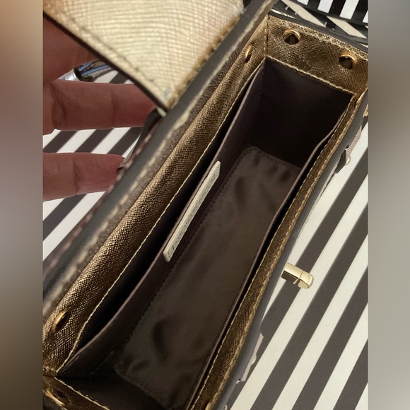 Like New Henri Bendel West 57th Mini Trunk Clutch - Picture 11 of 16